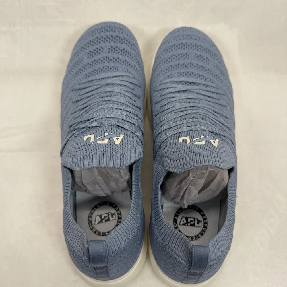 APL Techloom Wave Knit Running Shoes Lightweight Athletic Forged‎ Blue 10.5